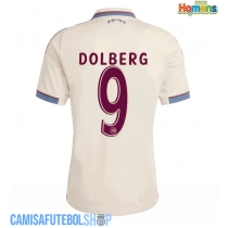 Camisa de time de futebol Ajax Kasper Dolberg #9 Replicas 3º Equipamento 2025-26 Manga Curta